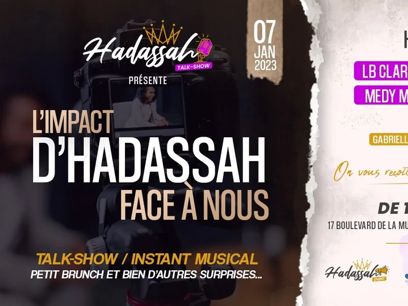 Réalisation pour Hadassah Event