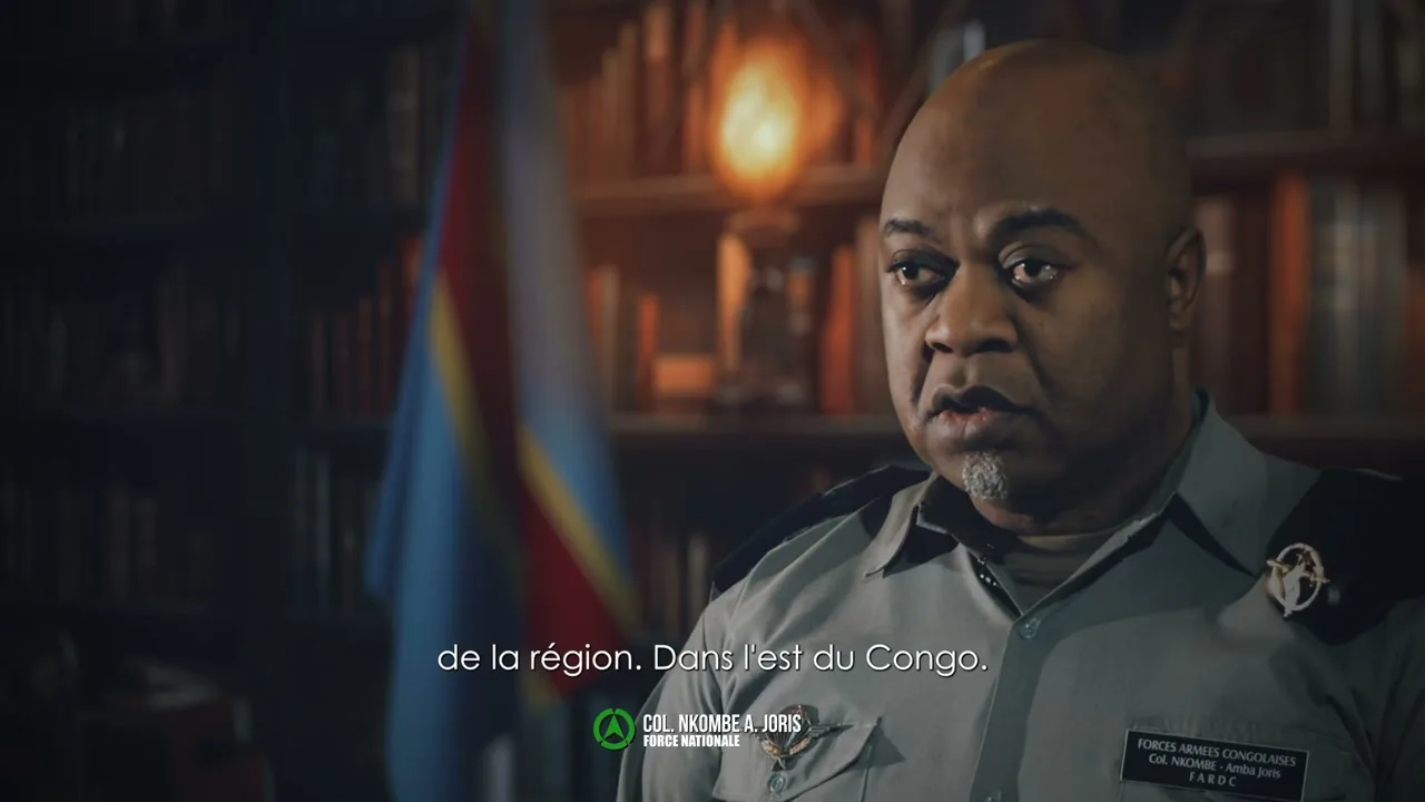 Plano de entrevista del General Joshua Nkombe