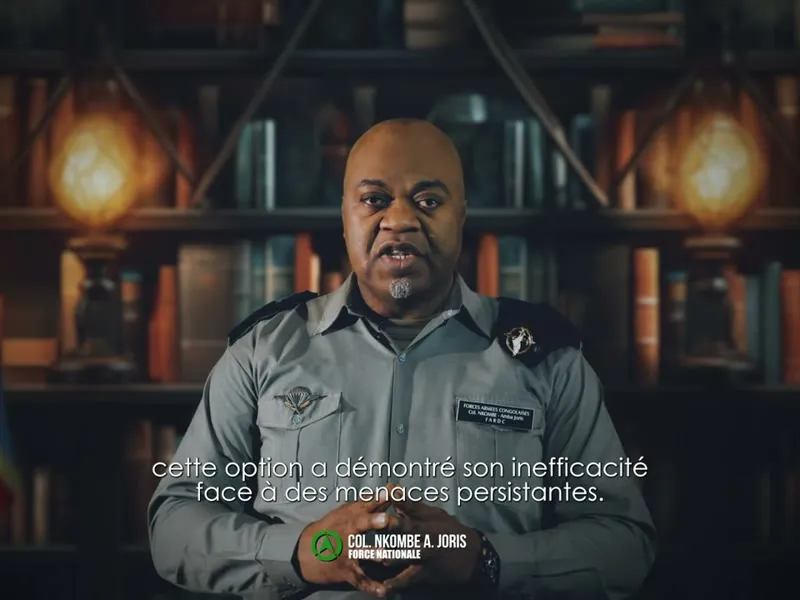 Personal branding for General Joshua Nkombe