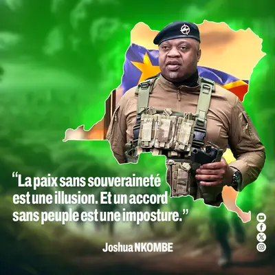 Visuel réalisé pour Général Joshua Nkombe